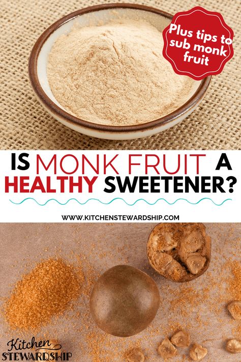 Monkfruit Simple Syrup, Monkfruit Sweetener Recipes, Recipes With Monk Fruit Sweetener, Fruit Paste Recipe, Alternative Sweeteners, Healthy Sweeteners, Monk Fruit, Applied Nutrition, Recipes Appetizers And Snacks