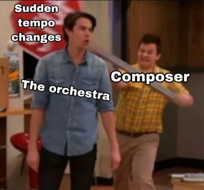 #orchestrahumour #memes #bandmemes #musicmemes #orchestramemes #twosetviolin #musicmemesdaily #viola #violin #bass #piano #cello #cellomemes #pianomemes #violamemes #violinmemes #brass #woodwind #strings #guitar #guitarmemes #trumpet #flute #jazzmemes #orchestra #music Orchestra Humor, Musician Memes, Musician Jokes, Musician Humor, Band Jokes, Orchestra Music, Music Jokes, Rap Songs, Band Memes