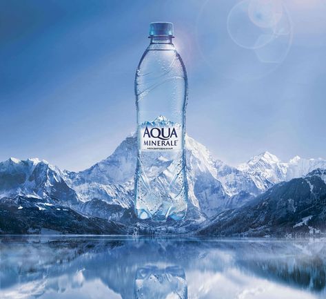 MARLENE OHLSSON agency | Carioca Studio Water Bottle Ads, Water Ads, Bottle Design Water, Mineral Water Brands, Clear Shampoo, Milk Splash, Bottle Design Packaging, Water Branding, Water Poster