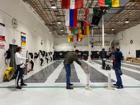 Club Spotlight: Nova Archery and Fencing Club Archery Lessons, Archery Sport, Archery Club, Fencing Club, Archery Target, Falls Church, Sport Training, Day Camp, Dual Sport