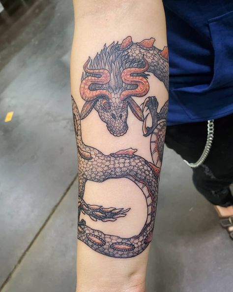 Japanese Dragon Tattoo Meaning, Zelda Dragon, Dragon Tattoo Meaning, Traditional Japanese Tattoo Designs, Zelda Tattoo, Japanese Dragon Tattoo, Dragon Sleeve Tattoos, Single Needle Tattoo, Japanese Dragon Tattoos