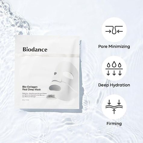 SALE - BIODANCE Bio-Collagen Real Deep Mask Set of 16 Korean Skin Care Secrets, Serious Skin Care, Collagen Mask, Safe Skincare, Summer Glow, Birthday Wishlist, Body Love, Glass Skin, Hair Skin