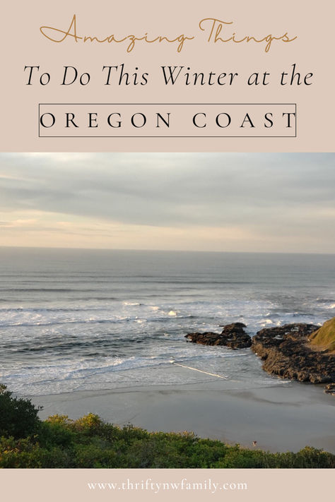 The Oregon Coast is a wonderful place to visit year round, but during the winter, it's extra special! Oregon Fall, Storm Watching, December Travel, Oregon Winter, Crater Lake Oregon, Coast Outfit, Seaside Oregon, Winter Sets, Somewhere Only We Know