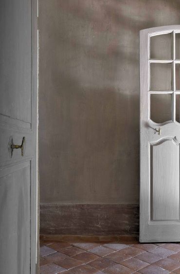 Lime Paint, French Living, Doors And Floors, Chateau France, Antique Doors, Tile Flooring, Faux Finish, French Interior, French House