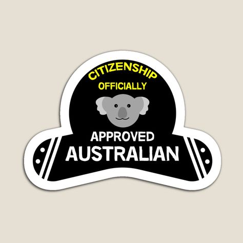 Get my art printed on awesome products. Support me at Redbubble #RBandME: https://www.redbubble.com/i/magnet/Australian-Citizenship-Party-Gifts-Australian-Citizenship-Party-Aussie-Citizenship-Picture-Australia-Citizenship-Mug-by-happygiftideas/67009907.TBCTK?asc=u Citizenship Party, Australian Citizenship, Mug Sticker, Vision Board Inspiration, Glossier Stickers, Fridge Magnets, Party Gifts, Dream Life, My Art