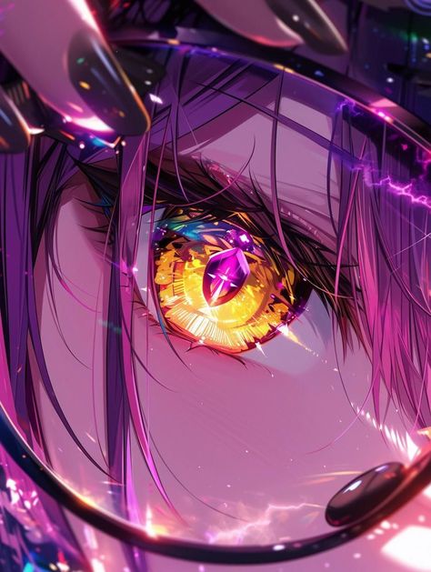 Pretty Anime Eyes, Anime Eyes Female, Anime Purple Eyes, Female Anime Eyes, Chibi Eyes, الفن الرقمي, Eyes Artwork, Best Anime Drawings, Art Gallery Wallpaper