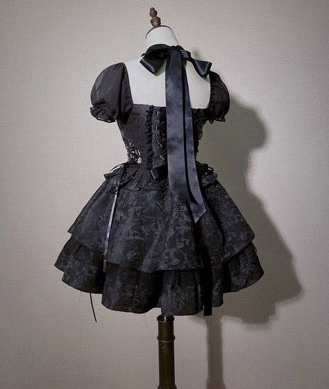 Punk Dress, Op Dress, Ballet Clothes, Lolita Dress, Gothic Lolita, Lolita Fashion, Fashion Sense, Dress Length, Ballet Skirt