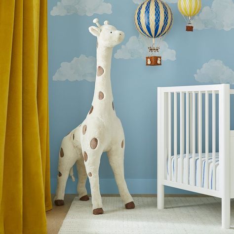 Giraffe Bedroom, Modern Crib, Gold Nursery, West Elm Kids, Giraffe Nursery, Kids Dressers, Nursery Room Inspiration, Playroom Furniture, Safari Nursery