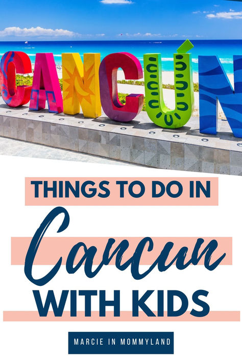 Discover the coolest things to do in Cancun with kids for a family vacation full of adventure, culture, and relaxation by the sea. Cancun With Kids, Things To Do With Baby, Cancun Hotel Zone, Mexico With Kids, Things To Do In Cancun, Ancient Mayan, Water Parks, Mayan Ruins, Close Encounters