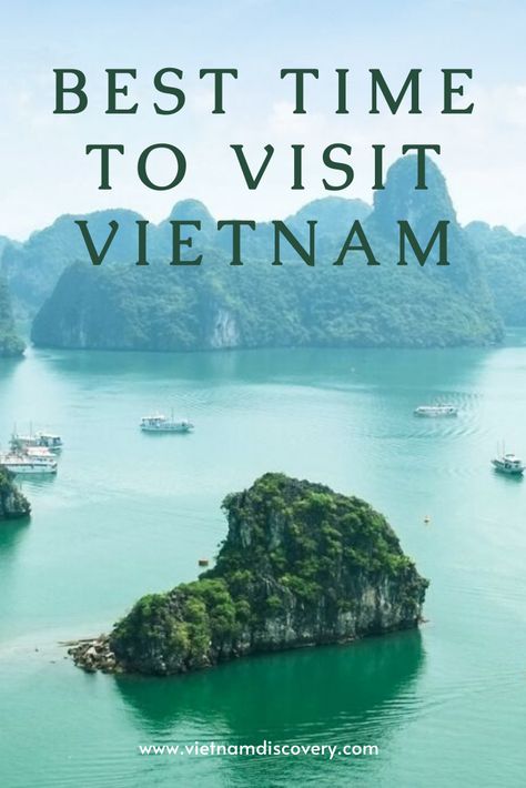 Are you a beach bum or an adventure lover? No matter who you are, Vietnam always has something for you. But, to see Vietnam at its best state in each season, you should know the best time of the year to visit Vietnam #vietnamtravel #besttimetovisitvietnam #vietnamdiscoverytravel Best Time To Visit Vietnam, Vietnam Beaches, Vietnam Holiday, Cambodia Beaches, Travel Cambodia, Danang Vietnam, Vietnam Itinerary, Vietnam Backpacking, Vietnam Holidays