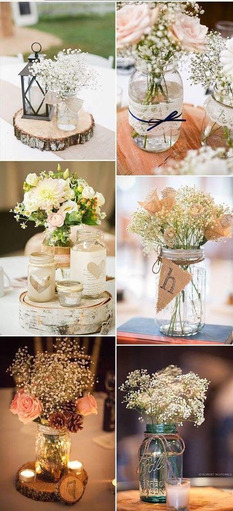 Vintage Wedding Table, Wedding Party Table, Space Wedding, Wedding Table Decorations, Mason Jar Diy, Wedding Table Centerpieces, Wedding Deco, Diy Table, Decorations Ideas