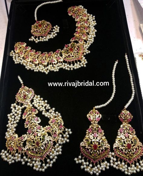 Pakistani Jewellery Design, Bridal Jewlery, Hyderabadi Jewelry, Pakistani Jewellery, Bridal Jewelry Sets Brides, Pakistani Bridal Jewelry, Indian Wedding Jewelry Sets, Beef Empanadas, Bride Jewelry Set