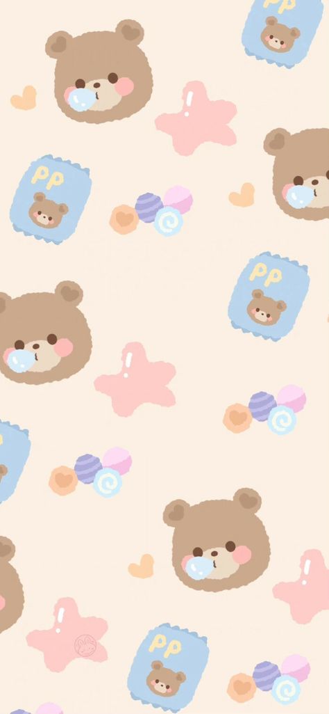 Watercolor Wallpaper Phone, Cute Home Screen Wallpaper, Iphone Wallpaper Cat, Teddy Bear Wallpaper, Wallpaper Wa, Pink Wallpaper Girly, Cute Blue Wallpaper, Cute Panda Wallpaper, Iphone Wallpaper Hd Nature