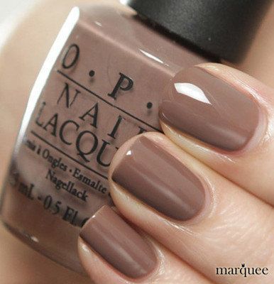 Taupe Nails, Summer Nail Colors, Brown Nail Polish, Brown Nail, Pretty Nail Colors, Makijaż Smokey Eye, Opi Nail Polish, Summer Nails Colors, Neutral Nails