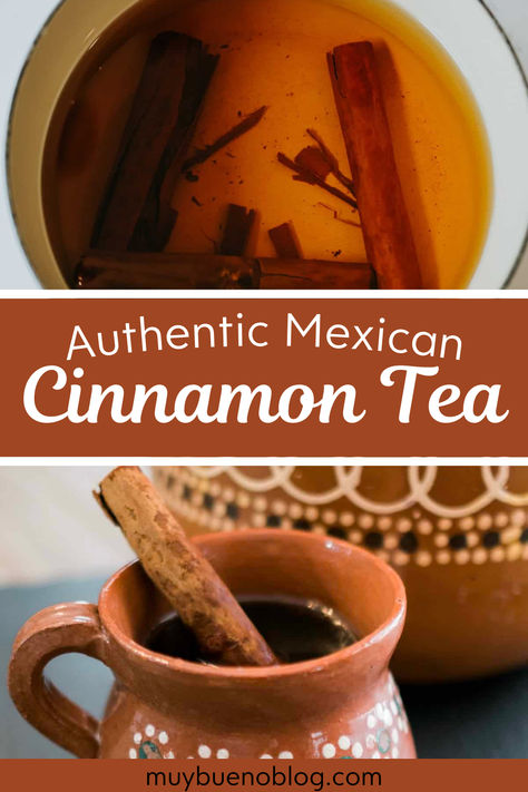 This warm and cozy Cinnamon Tea recipe was a favorite holistic remedy for both of my grandmas. Learn how to make Té de Canela the authentic Mexican way and reap all the delicious benefits! Mexican Cold Remedies, Cinnamon Sore Throat Tea, Cinnamon Spice Tea Recipe, Mexican Cinnamon Tea, Cozy Tea Recipes, Hot Cinnamon Tea, How To Make Cinnamon Tea, Tea Mixes Recipe, Sugar Free Russian Tea Recipe