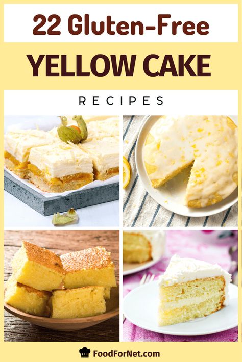 There’s something irresistible about a classic yellow cake. Whether you top the dessert with something basic, indulgent or creative, this sweet treat can definitely please a crowd. Even though your gluten-eating days are behind you, you can still enjoy a light and moist, gluten-free, yellow cake as long as you have the right set of ingredients. #yellowcake #glutenfree #recipe Gf Cake Mix Recipes, Gluten Free Yellow Cake Mix Desserts, Gluten Free Recipes Using Cake Mixes, Gluten Free Box Cake Mix Recipes, Gf Yellow Cake Recipe, Gluten Free Yellow Cake Mix Recipes, Yellow Cake Recipes, Gluten Free Cake Mix Recipes, Gluten Free Yellow Cake Recipe