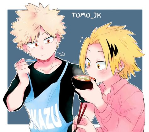 Bakugou and Kaminari | My hero academia | Bakugou X Everyone, Academia Pictures, Bnha Bakugou, Kaminari Denki, Human Pikachu, Mha Ships, Denki Kaminari, Anime Pins, Katsuki Bakugou