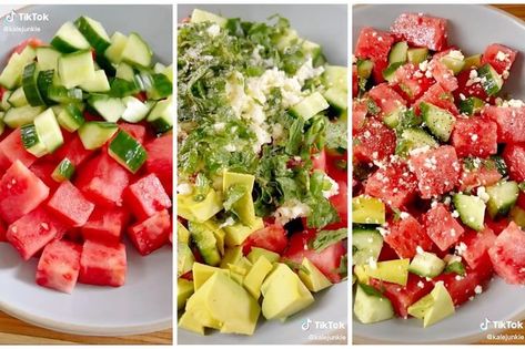 Hydrating Foods, Creamy Cucumber Salad, Watermelon Salad, Summer Dishes, English Cucumber, Going Viral, Easy Dishes, Food Trends, Taste Of Home