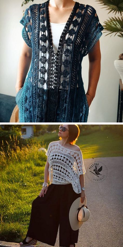 Crochet Patterns Womens Tops, Bobble Stitch Crochet Blanket, Crochet Blouse Free Pattern, Bobble Stitch Crochet, Granny Square Crochet Patterns Free, Crochet Tops Free Patterns, Crochet Summer Tops, Beginner Crochet Projects, Crochet Tunic