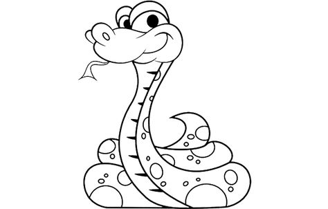 Top 25 Free Printable Snake Coloring Pages Online Cartoon Snake, Snake Coloring Pages, Frog Coloring Pages, Snake Drawing, Color Magic, Digi Stamps, Free Printable Coloring, Animal Coloring Pages, Free Printable Coloring Pages