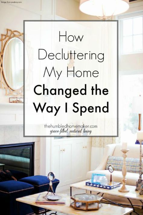 Decluttering has changed more than just the look of my home…it’s also saved me money by changing my spending habits! Office Desk Organization, Declutter Home, Decluttering Ideas, Declutter Challenge, Decluttering Tips, How To Declutter, Declutter Your Life, Clutter Free Home, Organize Declutter