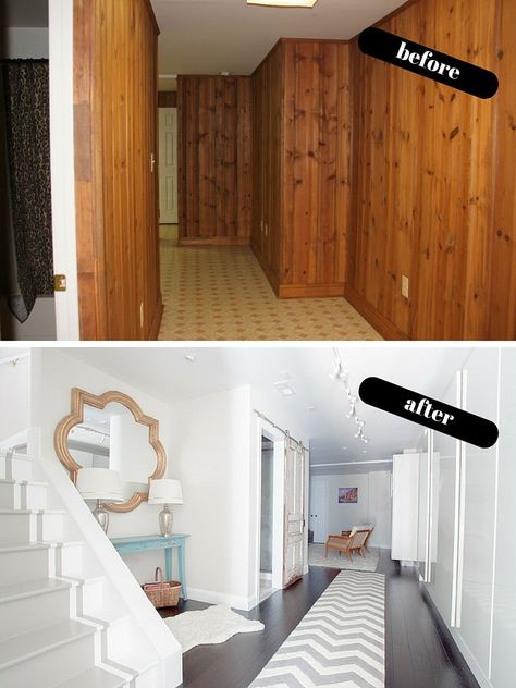 I'm all about that basement, that basement. Basement ideas revealed. - Heathered Nest | Rule Your Roost . Dress Your Nest . Ruffle Some DIY Feathers Ikea Closet Design, Diy Feathers, Wood Paneling Makeover, Basement Shelving, Ikea Closet Hack, Closet Design Ideas, Paneling Makeover, Dress Room, Ikea Closet