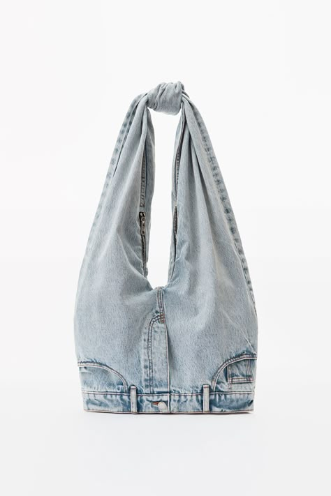 Women's new arrivals | alexanderwang US Official Site 00s Mode, Mode Turban, Denim Ideas, Recycled Fashion, Upcycled Fashion, Handmade Bag, Denim Details, Denim Bag, 가을 패션