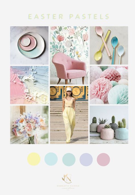 Images Of Cakes, Kidswear Trends, Spring Color Palette, Color Trends Fashion, Spring Mood, Pastel Colour Palette, Branding Mood Board, Mood Board Inspiration, Color Palette Design