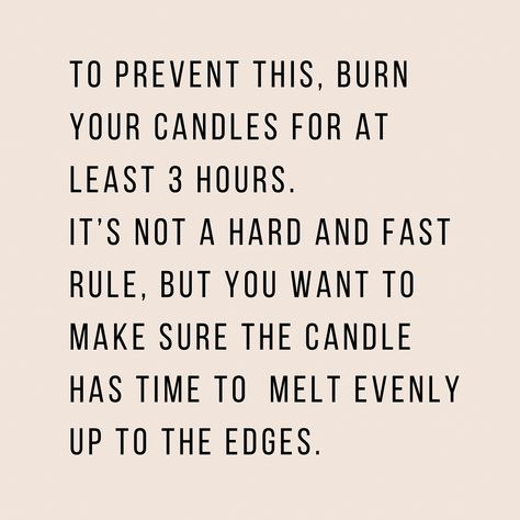 Candle tunneling: What it is and how to make sure it doesn’t happen. If you ever notice your candle burning straight down the middle, leaving wax around the edges? That’s candle tunneling, and it can waste a lot of your candle! But don’t worry, it’s easy to prevent with a few simple tips: - First Burn Matters: Let your candle burn long enough the first time to melt the entire surface evenly. - Trim the Wick: Keep your wick trimmed to about 1/4 inch before each burn. - Burn Time: Aim for ... Slow Burning Candle Meaning, Tuesday Candle Magick, Bond Breaking Candle Spell, Burning The Candle At Both Ends Quotes, Burn The Candles Quote, Candle Tunneling, Crunchy Mama, Candle Burn, Candle Burning