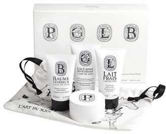 diptyque 'The Art of Body Care' Set Diptyque Candles Decor, Diptyque Decor, Body Care Set, Diptyque Candles, Hand Balm, Body Polish, Holiday Gift Sets, Fragrance Gift, Travel Set