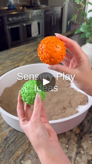 Texture Spheres, Sensory Bags, Sensory Ideas, Sand Castles, Swap Ideas, Sensory Activity, Kinetic Sand, Sensory Bins, Sand Castle