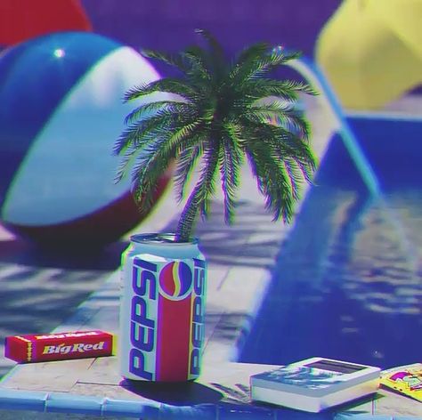 Pepsi Aesthetic, Bush Aesthetic, Vaporwave Gif, 80s Shapes, Technology City, Future Nostalgia, City Pop, Water Aesthetic, George W Bush