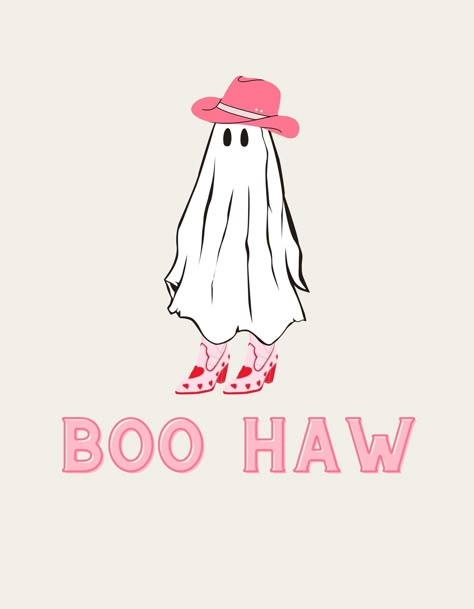 Cowgirl Ghost, Cowgirl Halloween, Country Halloween, Halloween Wallpaper Iphone Backgrounds, Halloween Wallpaper Cute, Ghost Svg, Halloween Makeup Inspiration, Ghost Png, Cowgirl Party