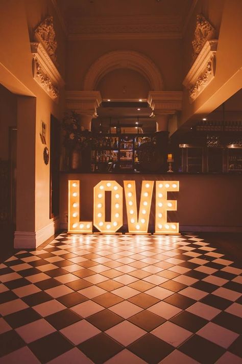 Create a romantic glow and stunning WOW factor for your special day with light-up LOVE letters; an incredible addition to your overall styling and theme. Lights: Timber Venue: The Willows, St Kilda. Photography Credit: Bianca Milani at The Love Jug Love Light Up Letters Wedding, Love Letters Wedding Decor, Light Up Letters Wedding, Winter Dance, Light Up Letters, Light Up Signs, Light Letters, Ceremony Ideas, Cocktail Wedding