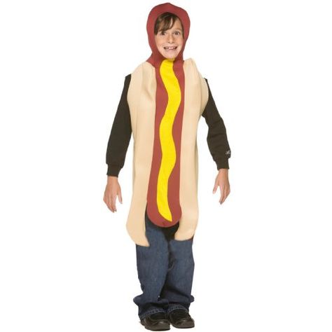 Rasta Imposta - Hot Dog Child Costume -- Want to know more, click on the image. Hot Dog Suit, Hot Dog Costume, Hotdog Costume, Great Costume Ideas, Clever Halloween Costumes, Holiday Costumes, Dog Halloween Costumes, Toddler Costumes, Halloween Costumes For Teens