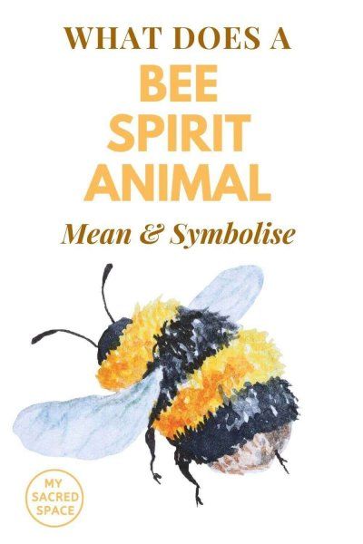 Bee Witchcraft, Bee Symbolism Meaning, Spiritual Meaning Of Bees, Bee Spirit Animal, What's My Spirit Animal, Sacred Bee, Find My Spirit Animal, Native American Spirit Animals, Snake Spirit Animal