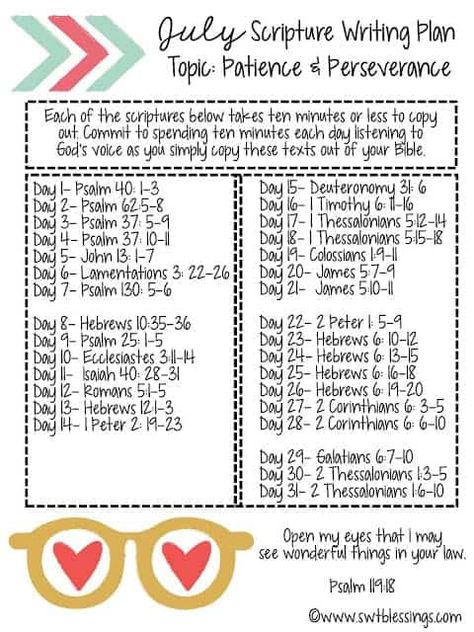 July Scripture Writing Plan, Scripture Writing Plan, Scripture Writing Plans, Scripture Writing, Writing Plan, Quotes Arabic, Bible Study Plans, Bible Plan, Writing Challenge