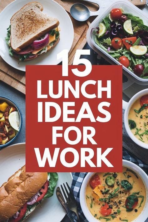 Lunch ideas for work to boost productivity and satisfaction. Discover portable, easy-to-pack meals that stay fresh. Explore meal prep strategies for grab-and-go options. Find desk-friendly recipes, from salads to bento boxes. Learn about microwave-safe dishes and cold lunch alternatives. Healthy Office Lunch, Work Lunch Ideas, Work Lunch Recipes, Office Meals, Refreshing Salads, Lunch Ideas For Work, Noodle Salad Cold, Boring Office, Greek Yogurt Chicken Salad