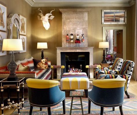 Colourful Drawing, Boutique Hotels London, Firmdale Hotels, Magical Room, Kit Kemp, Science Museum, Natural History Museum, Hyde Park, Hotels Design