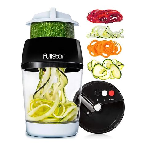 50 Cool Kitchen Gadgets to Buy in 2022 - Coolest Kitchen Tools Healthy Vegetable Pasta, Vegetable Spiralizer, Veggie Slicer, Spiral Vegetable Slicer, Spiralized Zucchini, Zucchini Spaghetti, Pasta Alternative, Noodle Maker, Spiralized Vegetables