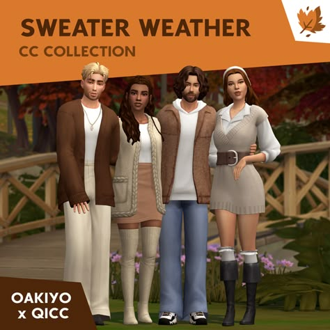 Sims4 Clothes Pack, Sims 4 Bff Makeover, Sims 4 Cc Seasons Add Ons, Sims 4 Custom Content Maxis Match Clothes, Sims 4 Cc Seasons Mod, Sims 4 Maxismatch Cc Clothes, Small Mods Sims 4, Sims 4 Sweater Accessory, Sims4 Cc Clothes Pack