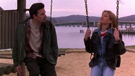 Chasing Amy. One of Kevin Smith's best efforts, with Ben Affleck, Jason Lee, and Joey Lauren Adams (no, she's NOT Renee Zellweger). View Askewniverse, Joey Lauren Adams, Chasing Amy, Best Romantic Comedies, Shakespeare In Love, Kevin Smith, Silent Bob, Movie Club, Feeling Jealous