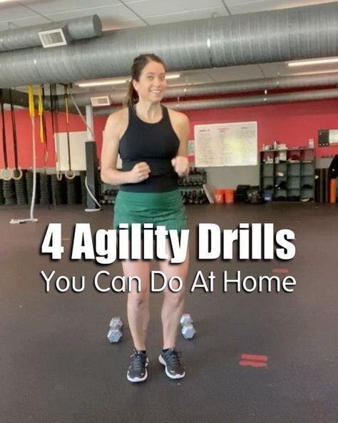 Jani Dittman | Women’s Fitness Trainer on Instagram: "You do not need to be a competitive athlete to reap the benefits of agility training. Agility training can translate to avoiding a fall when stepping on ice, or jumping over a puddle. Being able to join in a game of tag with your kids/grandkids. Or if you need to quickly change direction to avoid dog doo or a ex boyfriend. 😜 It comes in handy, I promise. Plus it fun, it burns lots of calories, and and you feel like an athlete when you do it. 😎 If you don’t have an agility ladder, grab a couple of dumbbells or even a pair of shoes and try slipping in a few of these drills Tabata style into your next workout. 4 drills: Tabata timing of 20 sec work/10 sec rest. 4 rounds of each drill. Have fun! 💦 #agilitydrills #agilitytraining # Speed And Agility Workout, Agility Ladder Drills, Agility Workouts, Volleyball Drills, Agility Training, Circuit Workout, Workout Routines, Fitness Trainer, Ex Boyfriend