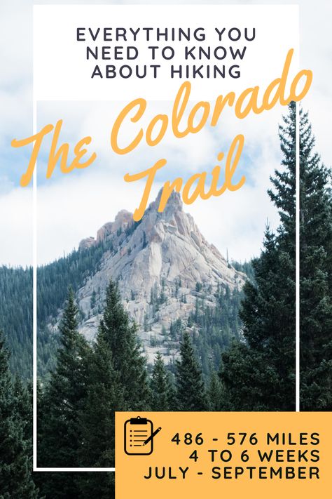 Colorado Trail Thru Hike, Continental Divide Trail, Colorado Trail, Road Trip To Colorado, Adventure Seeker, Backcountry Camping, Continental Divide, Thru Hiking, River Trail