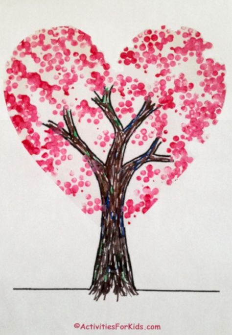 A Valentine Tree Craft for children uses two printable pages to create a heart shaped tree. Printable pages from Activities for Kids. Classroom Activities For Kids, Tree Classroom, Heart Shaped Tree, Craft For Children, Trees For Kids, Heart Suncatcher, Tree Printable, Easy Valentine Crafts, Easy Holidays Crafts