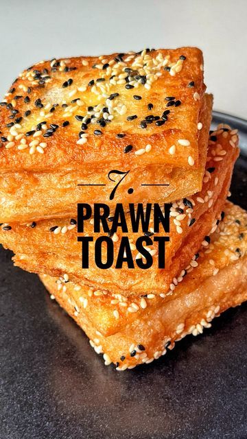 👋🏼 Em | Recipes on Instagram: "PRAWN TOAST 🍤 If you’ve never made it from scratch, you’ve got to give this Chinese prawn toast recipe a go 😮‍💨 Head on over to my website for the full recipe! Check the link in my bio or on my “sandwich” highlight! 🌿 https://myriadrecipes.com/prawn-toast/ #prawntoast #prawntoastsandwich #sandwich #sandwichworldtour #sandwiches #homemade #recipe #shrimptoast #shrimp #prawn #asianfood #chinesefood #chinesetakeaway #chinesefakeaway #prawntoastrecipe" Prawn Toast Recipe, Chinese Fakeaway, Spot Prawns, Prawn Toast, Bread Recipe Video, Shrimp Toast, Seafood Recipe, Shrimp Recipes Healthy, Dream Food