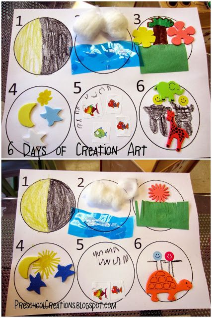 It would be fun to turn this idea into a "6 Days of Creation Matching Game," putting the right objects in the right circle to match the day they were created in. Days Of Creation Activities, 6 Days Of Creation, Creation Activities, Toddler Bible, Preschool Bible Lessons, Bible Activities For Kids, Bible Story Crafts, Days Of Creation, Preschool Bible