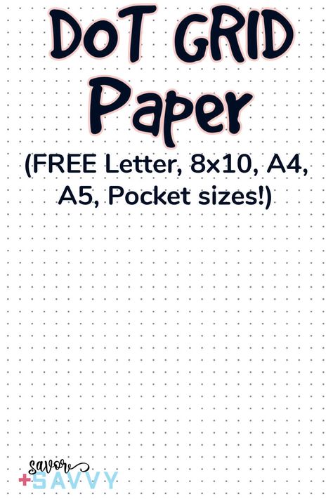 Download free dot grid paper in 5 sizes Letter, 8x10, A4, A5, Pocket Size for your bullet journaling and planners. Digital Bullet Journal Template, Printable Dot Grid Paper, Grid Paper Printable, Free Paper Printables, Dot Grid Paper, Simple Journal, Bullet Journal Paper, Dot Grid Journal, Bullet Journal Aesthetic