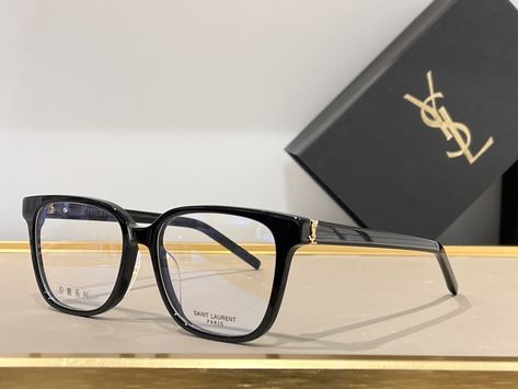 Ysl Glasses, Designer Eye Glasses, Glasses Women Fashion Eyeglasses, Classy Glasses, Glasses Frames Trendy, Glasses Inspiration, Chic Glasses, Designer Glasses Frames, Clear Glasses Frames