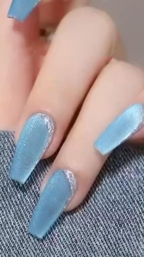 acrylic nails,best nails,nails ideas,nails design,cute summer nails,summer 2023 nails,nails 2023 trends,nails 2023,summer nails ideas,summer nails design,bright nails,diy nails,beauty nails,cool nails,nails for summer,2023 nails Velvet Diy, 2023 Nails, Eye Nail Art, Velvet Nails, Fancy Nails Designs, Beauty Nails Design, Nail Art Designs Diy, Pretty Nail Art Designs, Nail Art Designs Videos